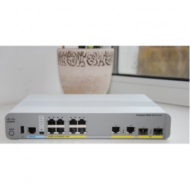 Коммутатор Cisco WS-C2960CX-8PC-L